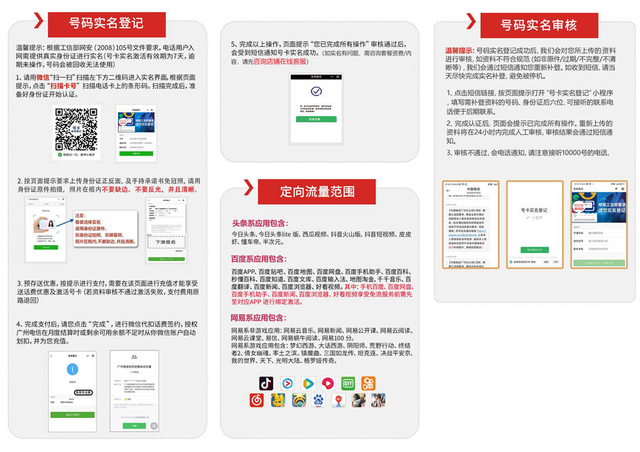 2279 | 电信广和卡19元包205G通用+30G定向+100分钟通话(图1)